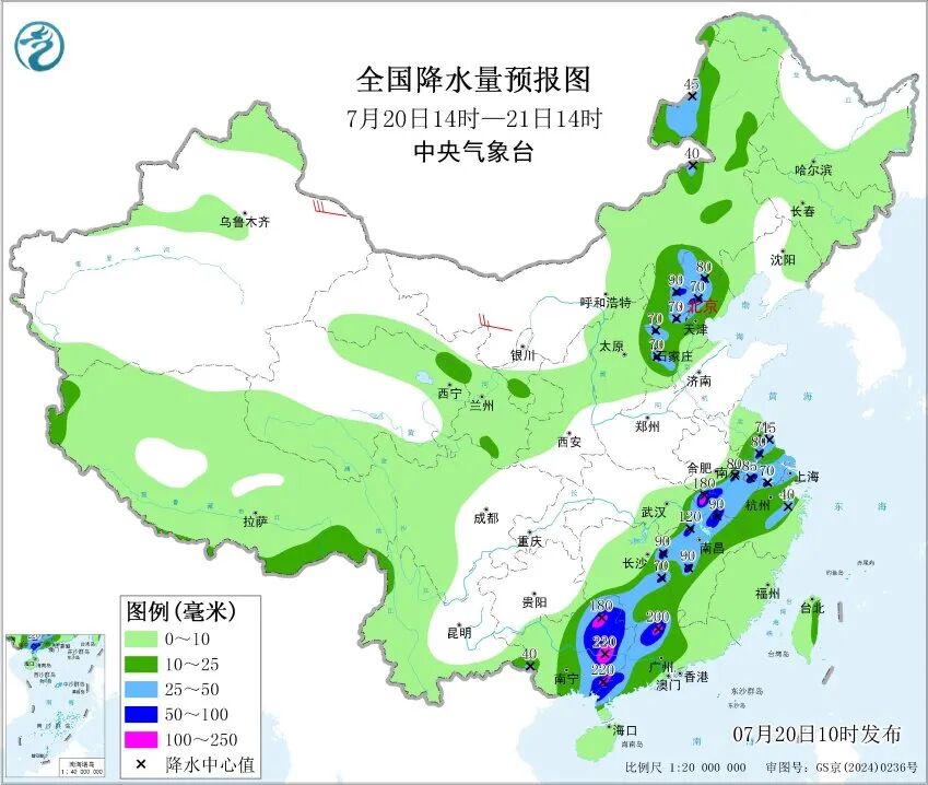 中到大雨+暴雨+大暴雨！河北大范围降雨来袭，未来三天……